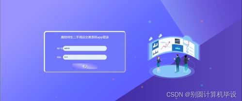 高校師生二手用品交易系統app8s01r9 計算機畢設ssm